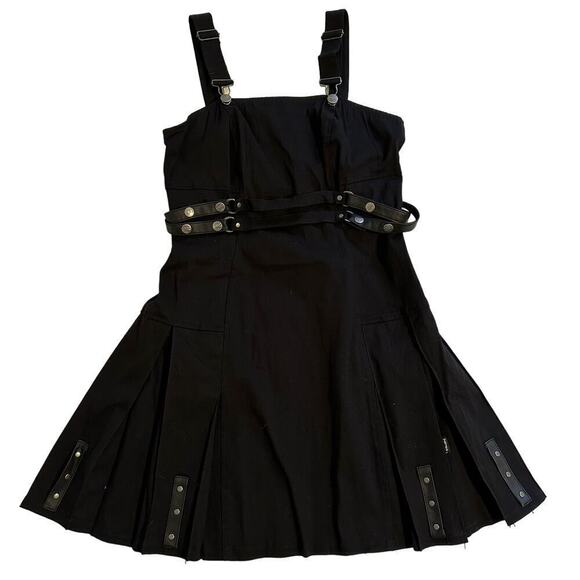 NWT Tripp NYC Black Straps Bondage Dress Medium - Picture 2 of 13